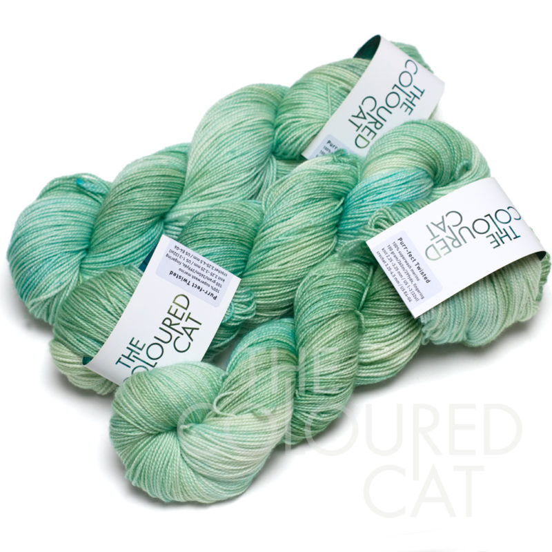 Picture yarn Purr-fect Twisted in Colour Sea Foam