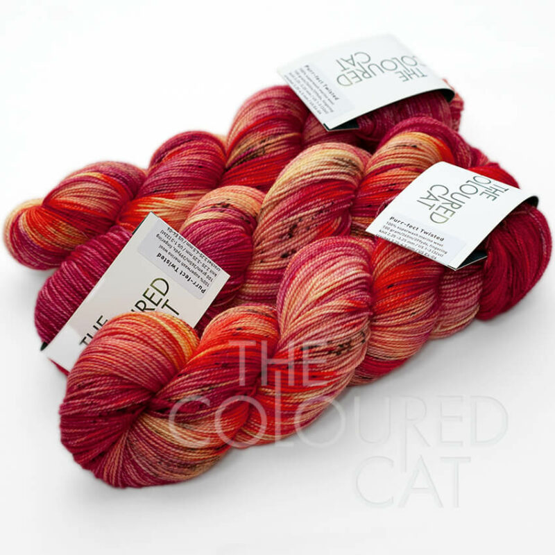 Picture yarn Purr-fect Twisted in Colour Fire Whirl